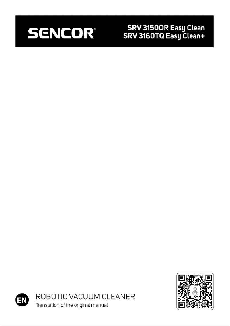 Page n°1 - Manuel utilisateur Sencor SRV 3160TQ