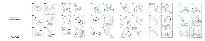 Page 1 de la notice Manuel utilisateur Nuna Triv