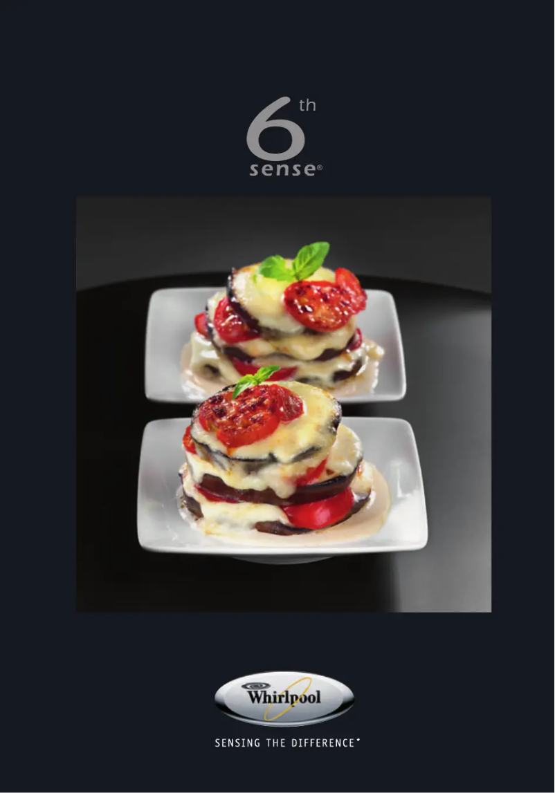 Page 1 de la notice Manuel utilisateur Whirlpool 6th Sense