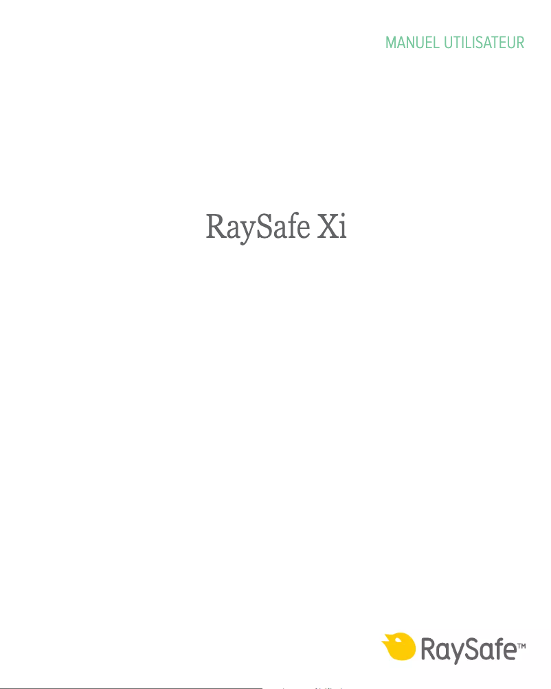 Image de la première page du manuel de l'appareil Xi