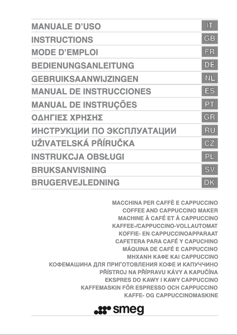 Page n°1 - Mode d'emploi Smeg CMS4101S