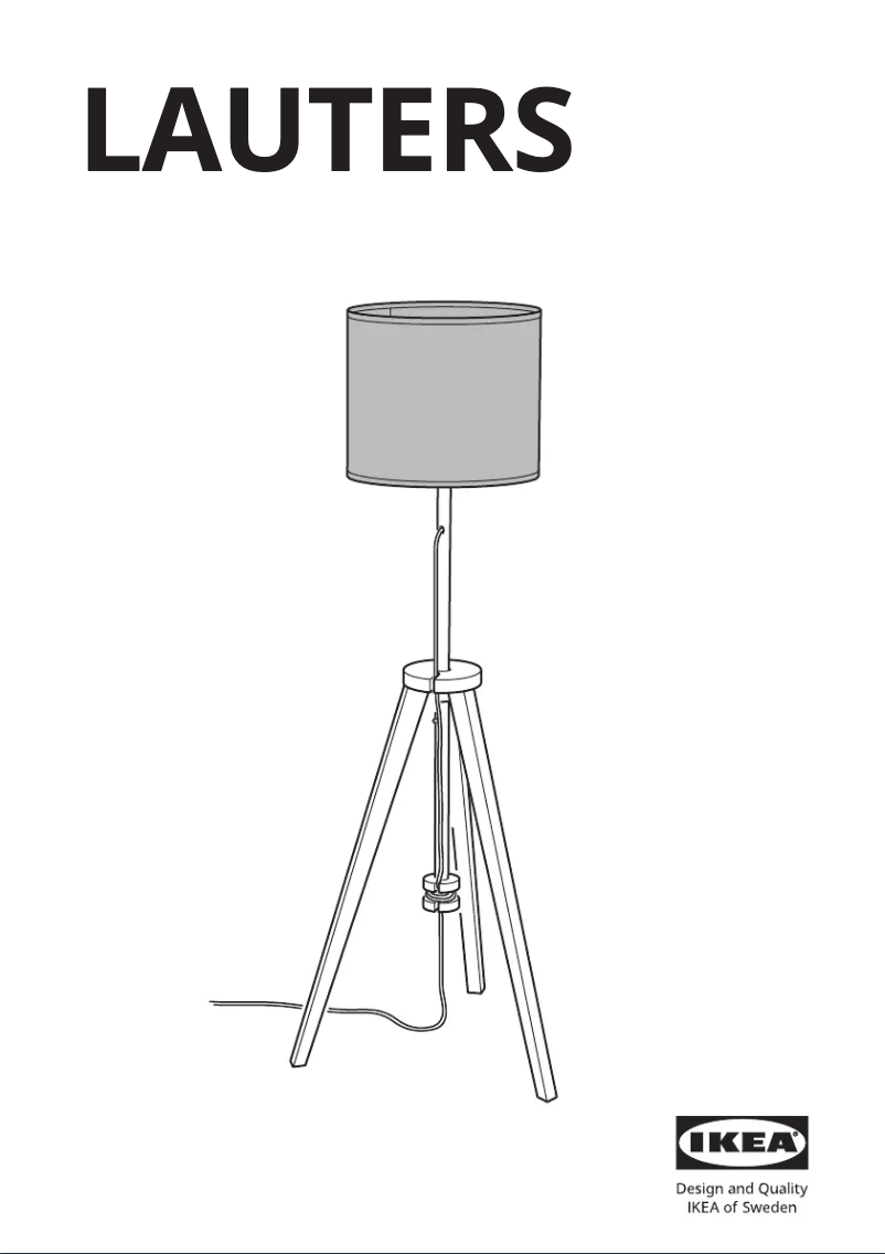 Image de la première page du manuel de l'appareil LAUTERS 105.316.35