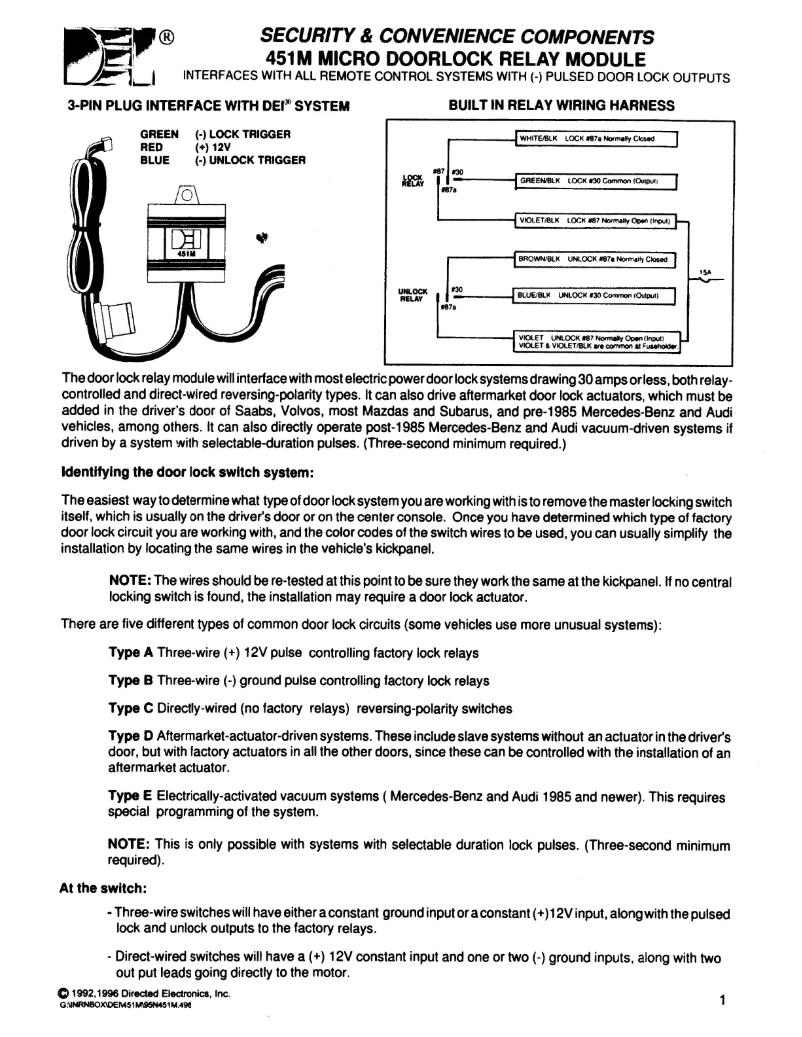 Image de la première page du manuel de l'appareil XpressKit 451M
