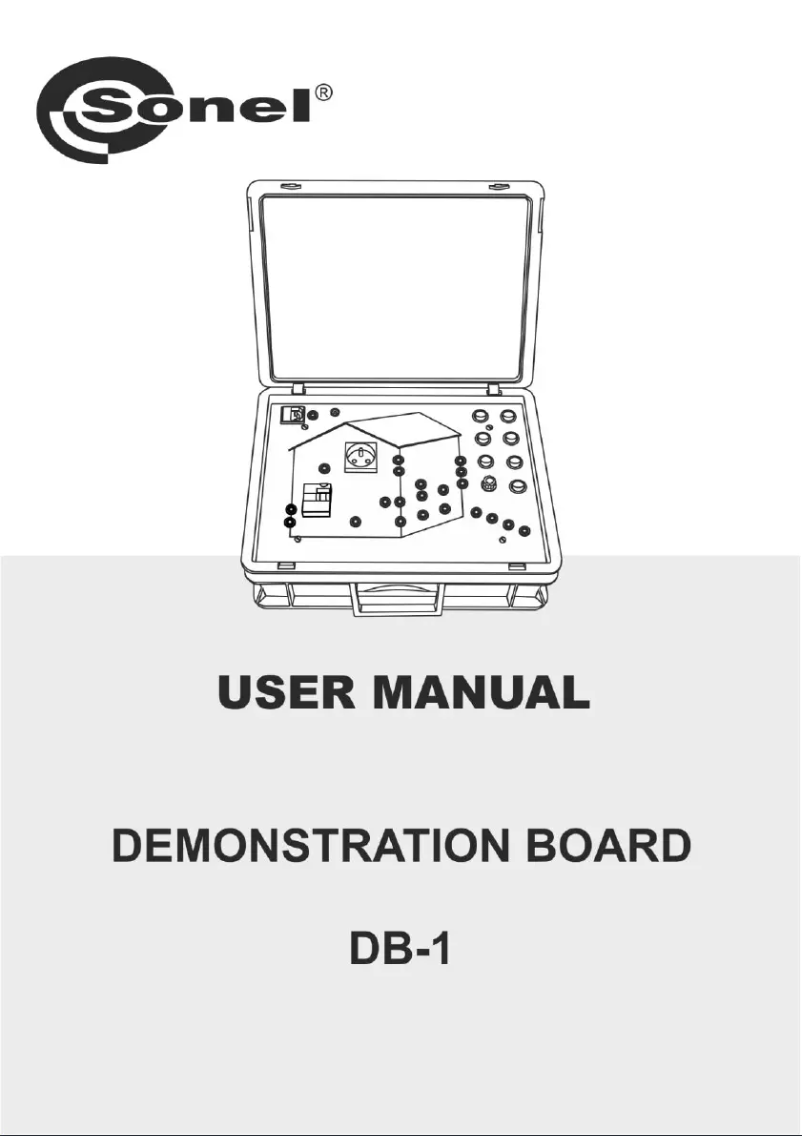 Image de la première page du manuel de l'appareil DB-1