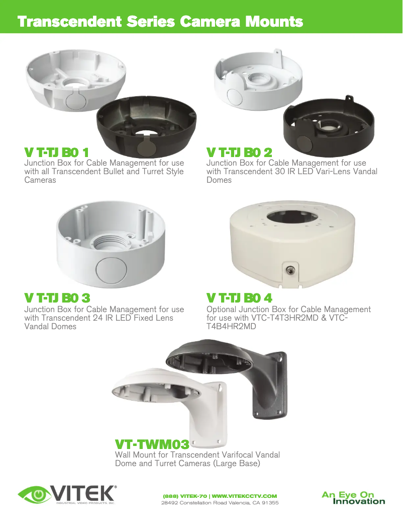 Page n°1 - Manuel utilisateur Vitek VT-TJB02