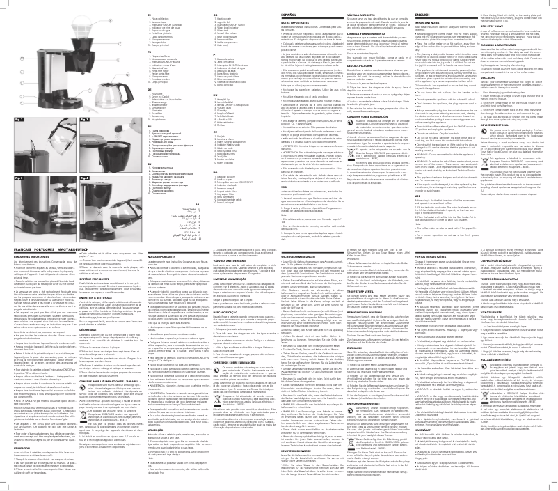 Página 1 del manual Manual de instrucciones Ufesa CG7226