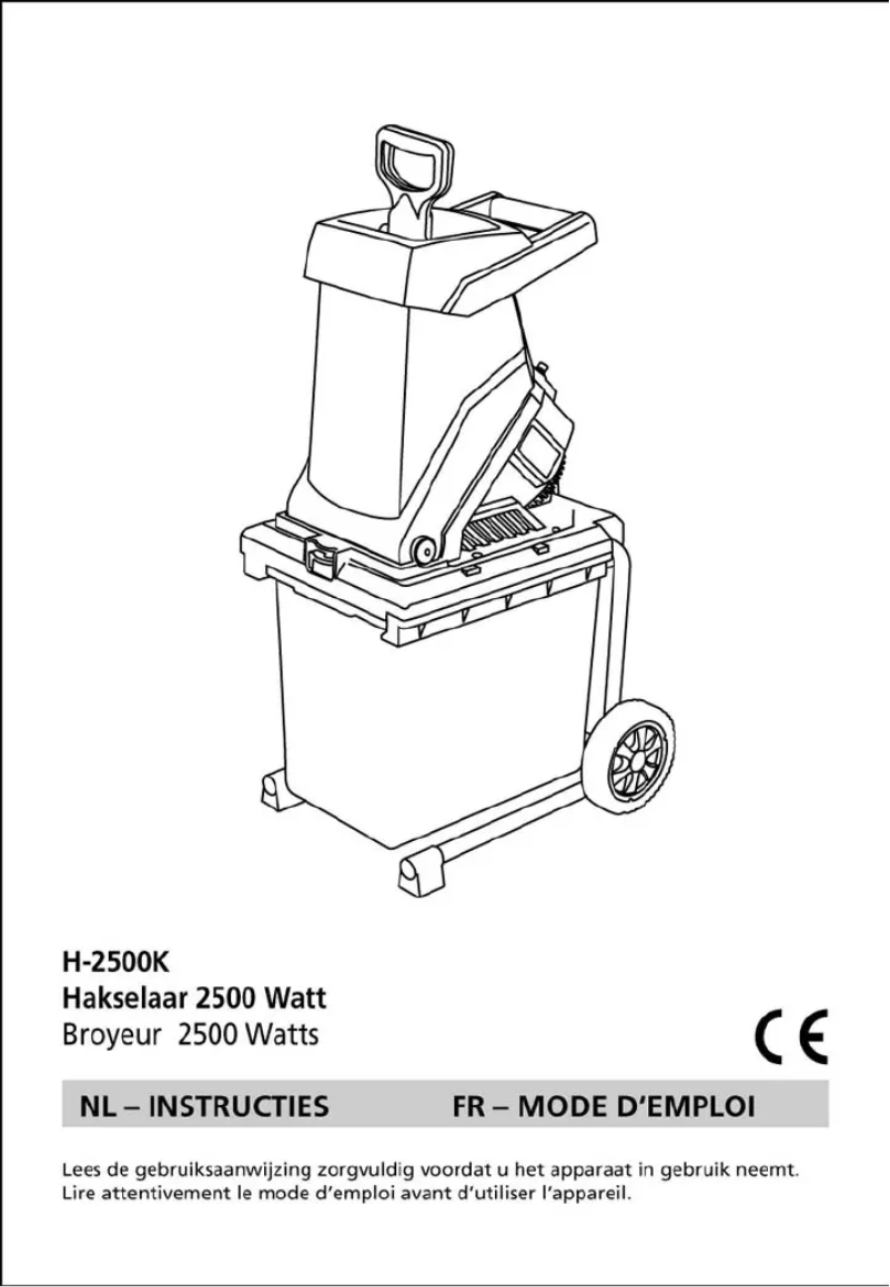 Page n°1 - Manuel utilisateur Gamma H-2500k