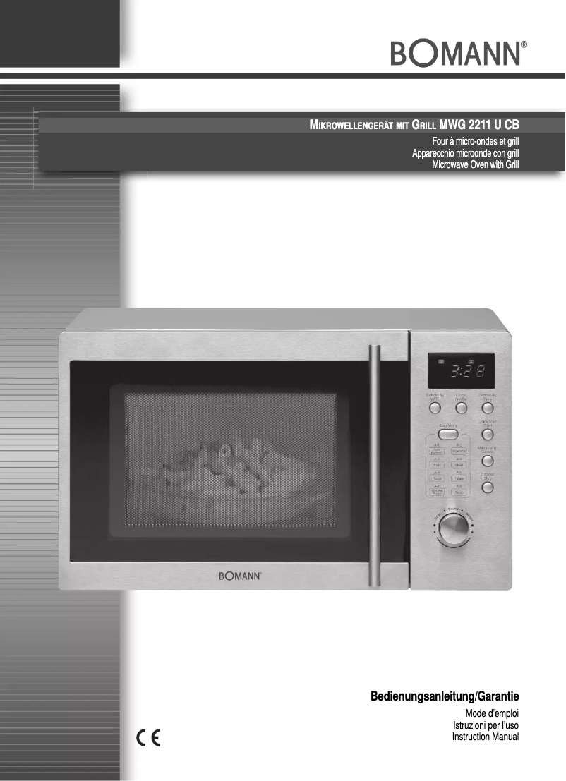 Image de la première page du manuel de l'appareil MWG 2211 U CB