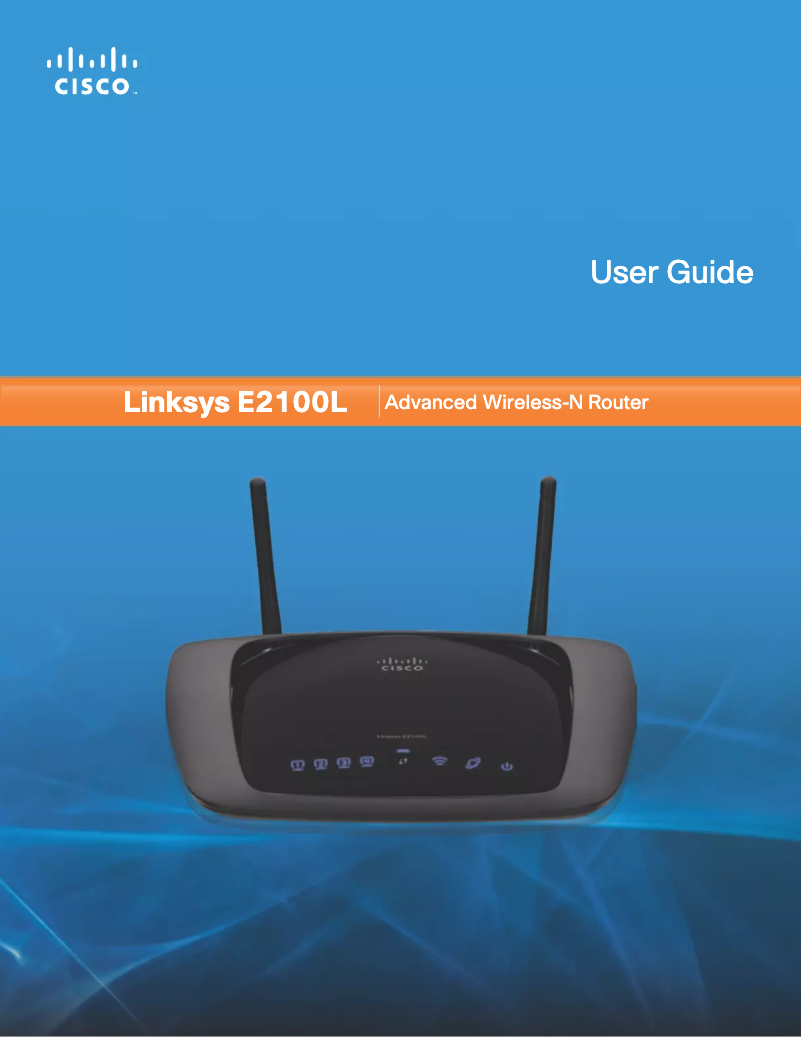 Page n°1 - Manuel utilisateur Linksys E2100L