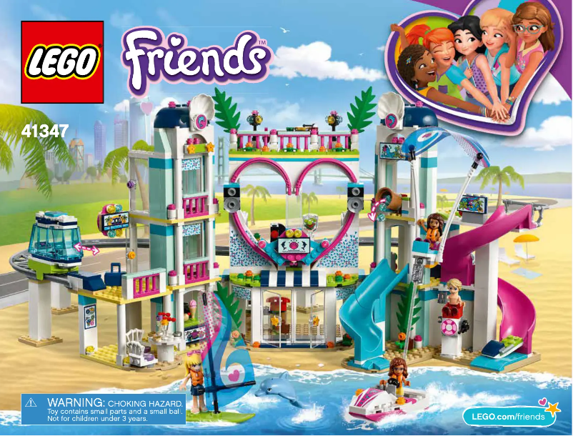 Page n°1 - Manuel utilisateur Lego Friends 41347