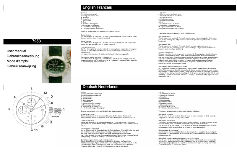 Página 1 del manual Manual de usuario Davis 7253