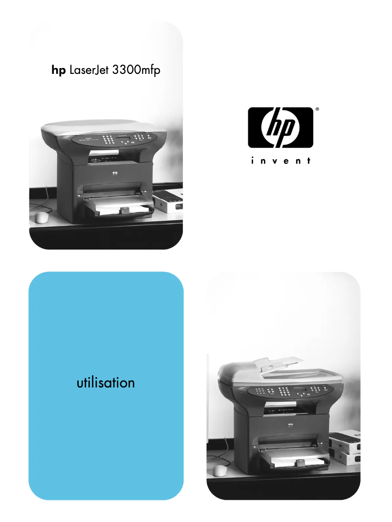Imagen de la primera página del manual del dispositivo LaserJet 3300mfp