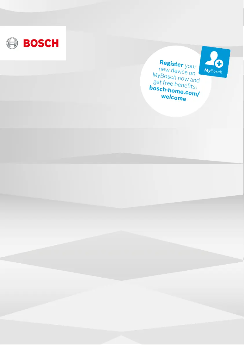 Page 1 de la notice Mode d'emploi Bosch SBD8TC800E