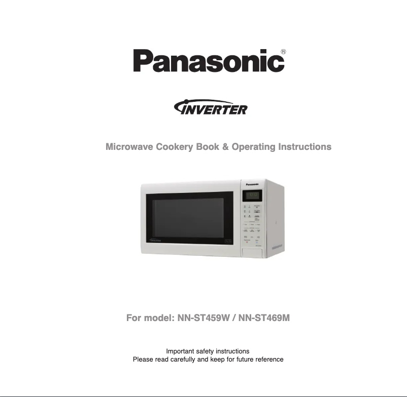Page 1 de la notice Manuel utilisateur Panasonic NN-ST459W