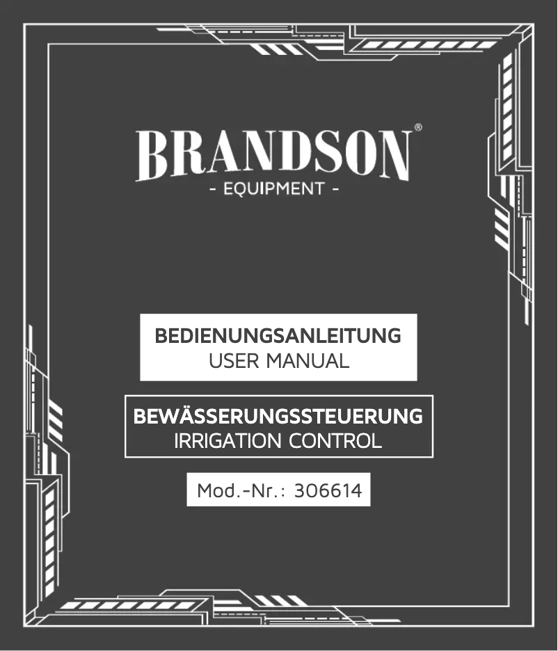 Page 1 de la notice Manuel utilisateur Brandson 306614