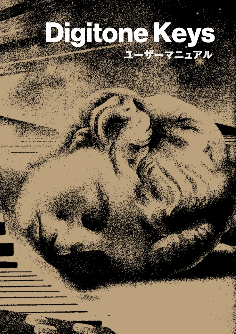 Page 1 de la notice Manuel utilisateur Elektron Digitone Keys