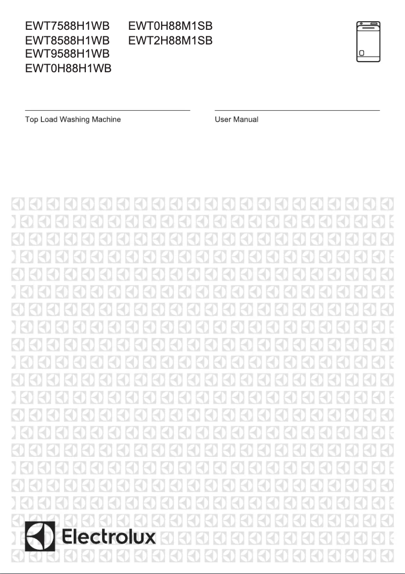 Page 1 de la notice Manuel utilisateur Electrolux EWT8588H1WB