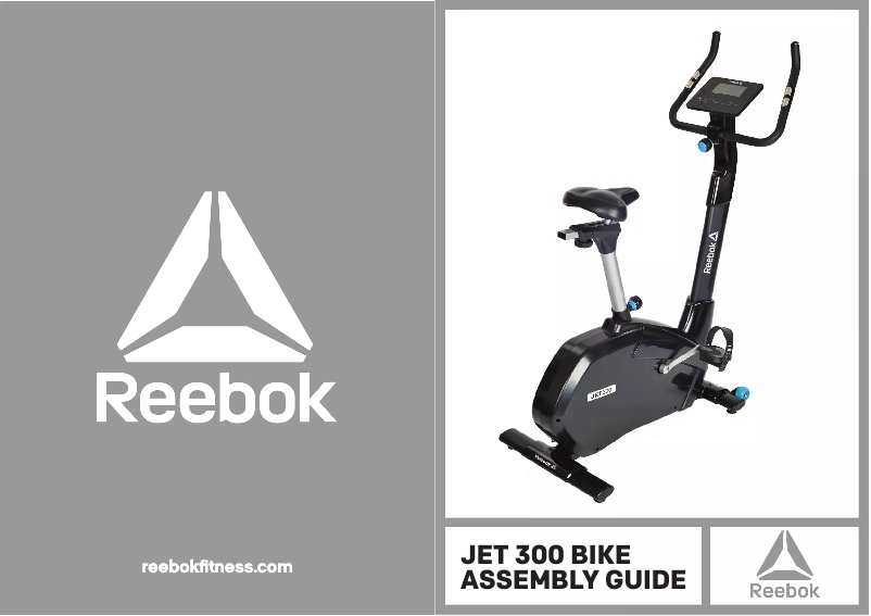 Page 1 de la notice Manuel utilisateur Reebok Jet 100