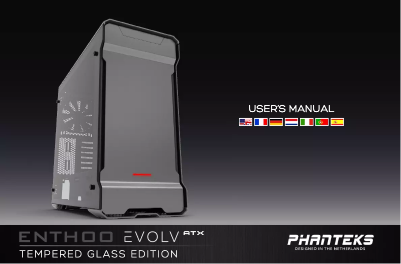 Page n°1 - Manuel utilisateur Phanteks Enthoo Evolv ATX