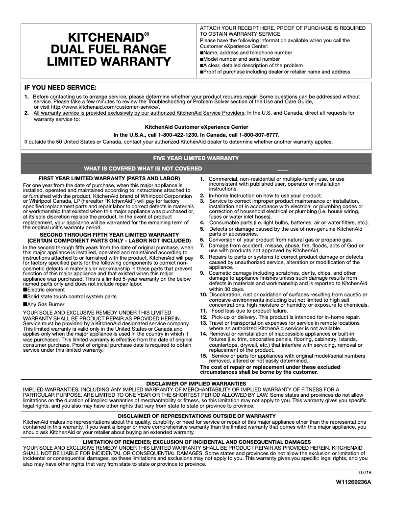 Imagen de la primera página del manual del dispositivo KFDC558JIB