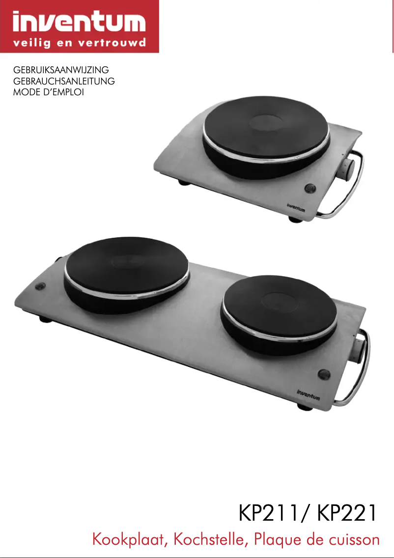 Image de la première page du manuel de l'appareil KP211