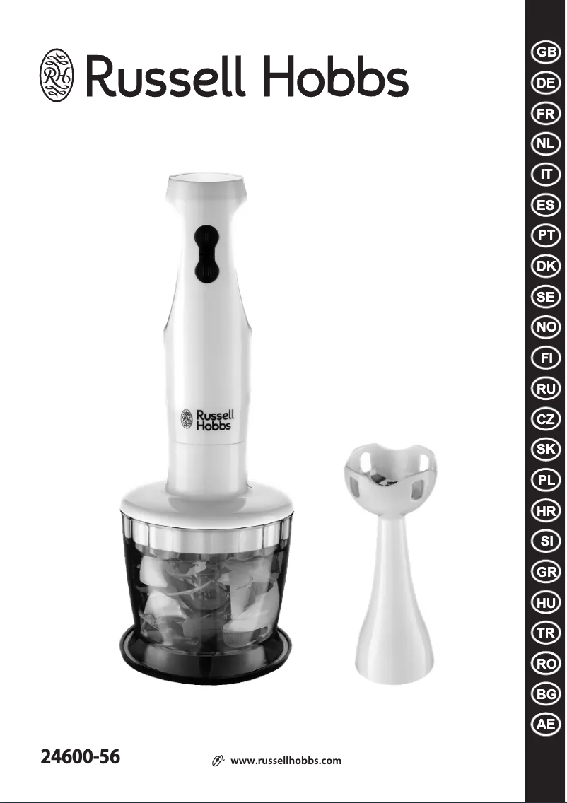 Page n°1 - Manuel utilisateur Russell Hobbs 24600-56