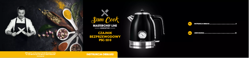 Image de la première page du manuel de l'appareil PSC-100