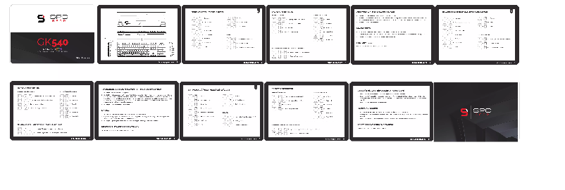 Page 1 de la notice Manuel utilisateur SilentiumPC Magna GK540