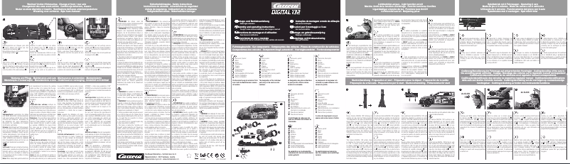 Page 1 de la notice Manuel utilisateur Carrera 30408