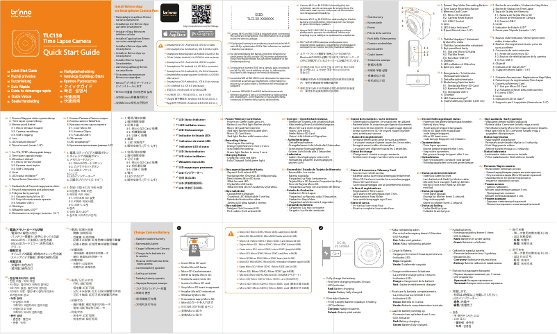 Page n°1 - Manuel utilisateur Brinno TLC130