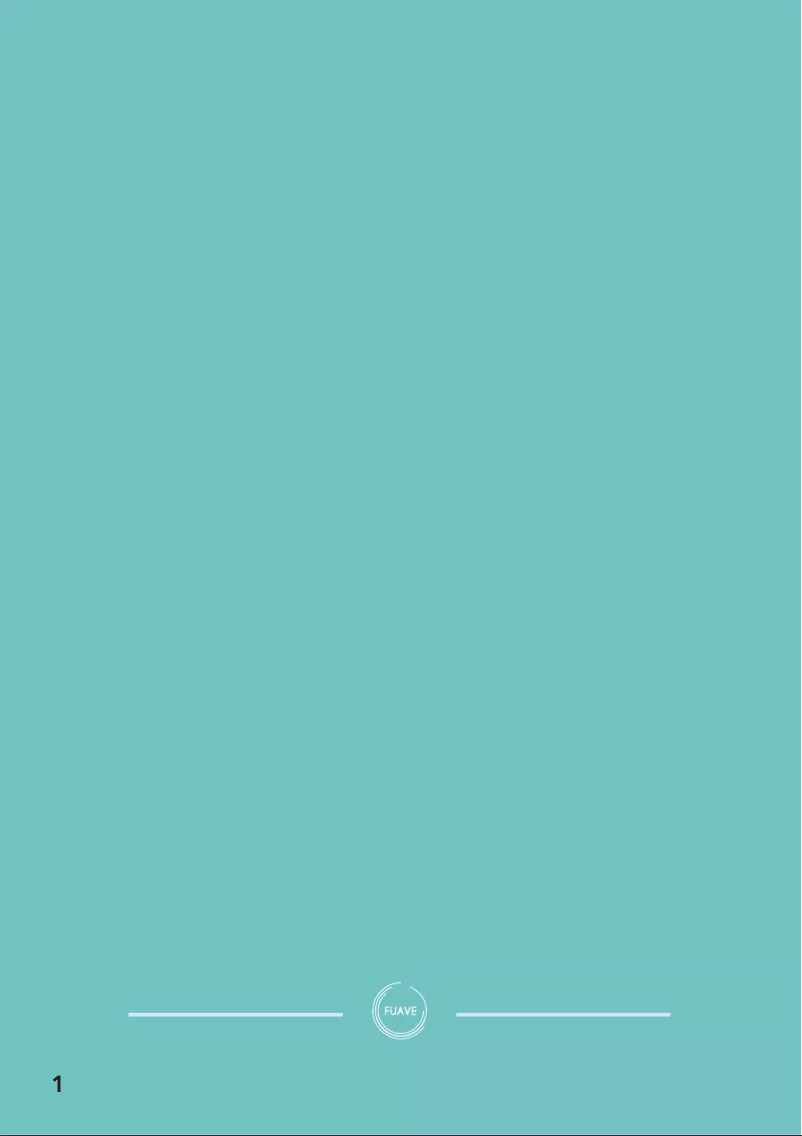 Page 1 de la notice Manuel utilisateur Fuave SV7010