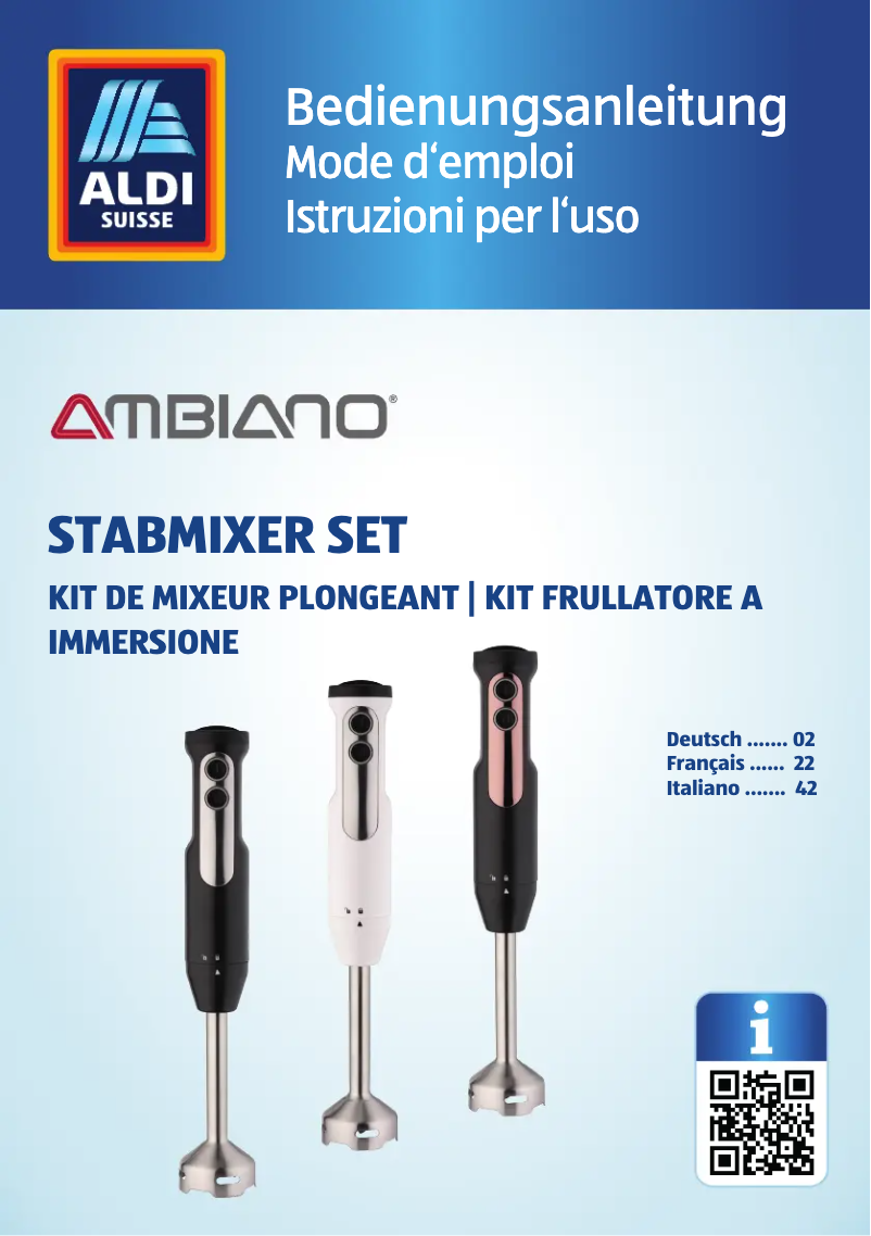 First page image of the manual for GT-SB-03-CH