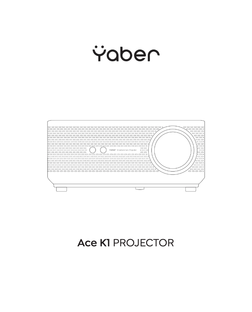Page n°1 - Manuel utilisateur Yaber Ace K1