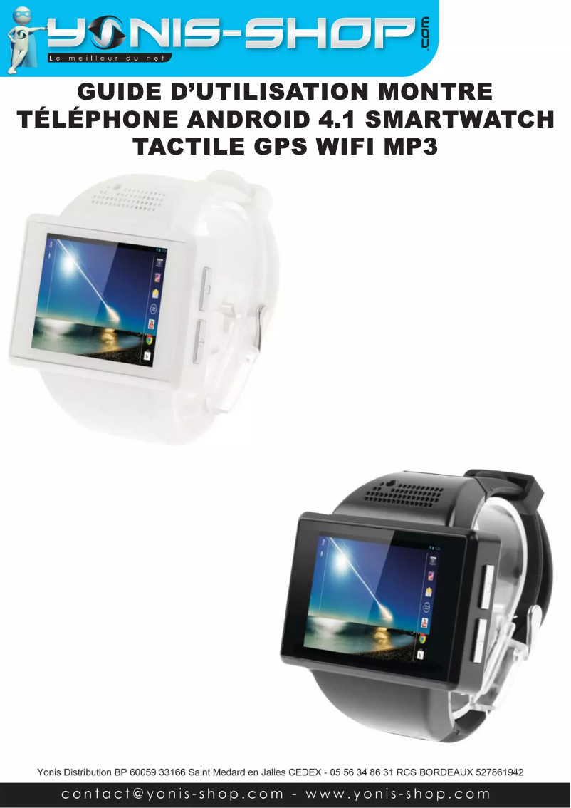 Image de la première page du manuel de l'appareil AN1