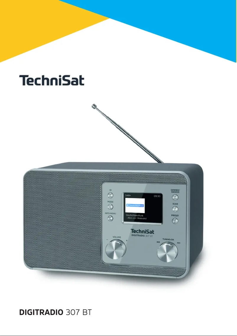 Image de la première page du manuel de l'appareil DigitRadio 307 BT