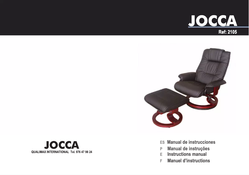 Image de la première page du manuel de l'appareil 2105