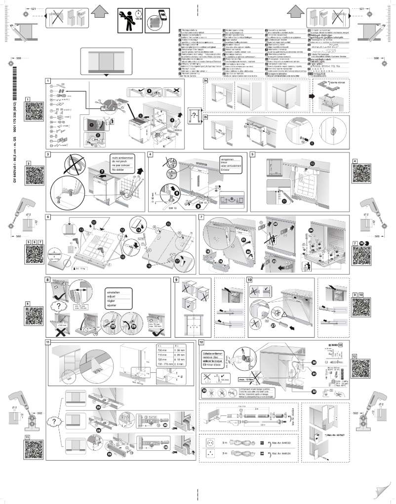 Image de la première page du manuel de l'appareil SBV68MD02E