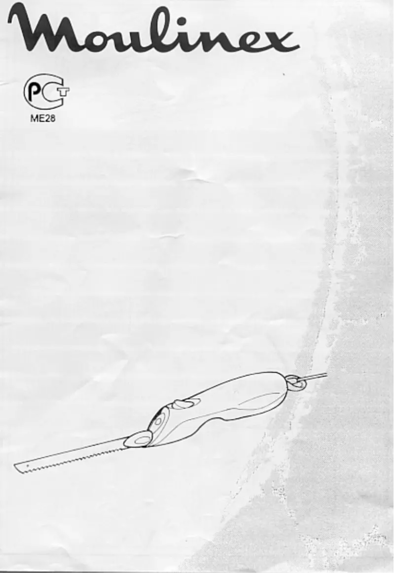 Page n°1 - Manuel utilisateur Moulinex Easy Control Duo AV2