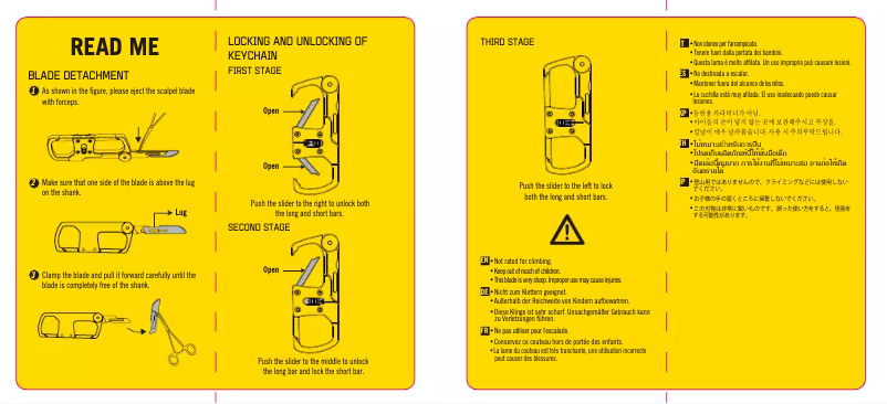 Image de la première page du manuel de l'appareil Otacle R2
