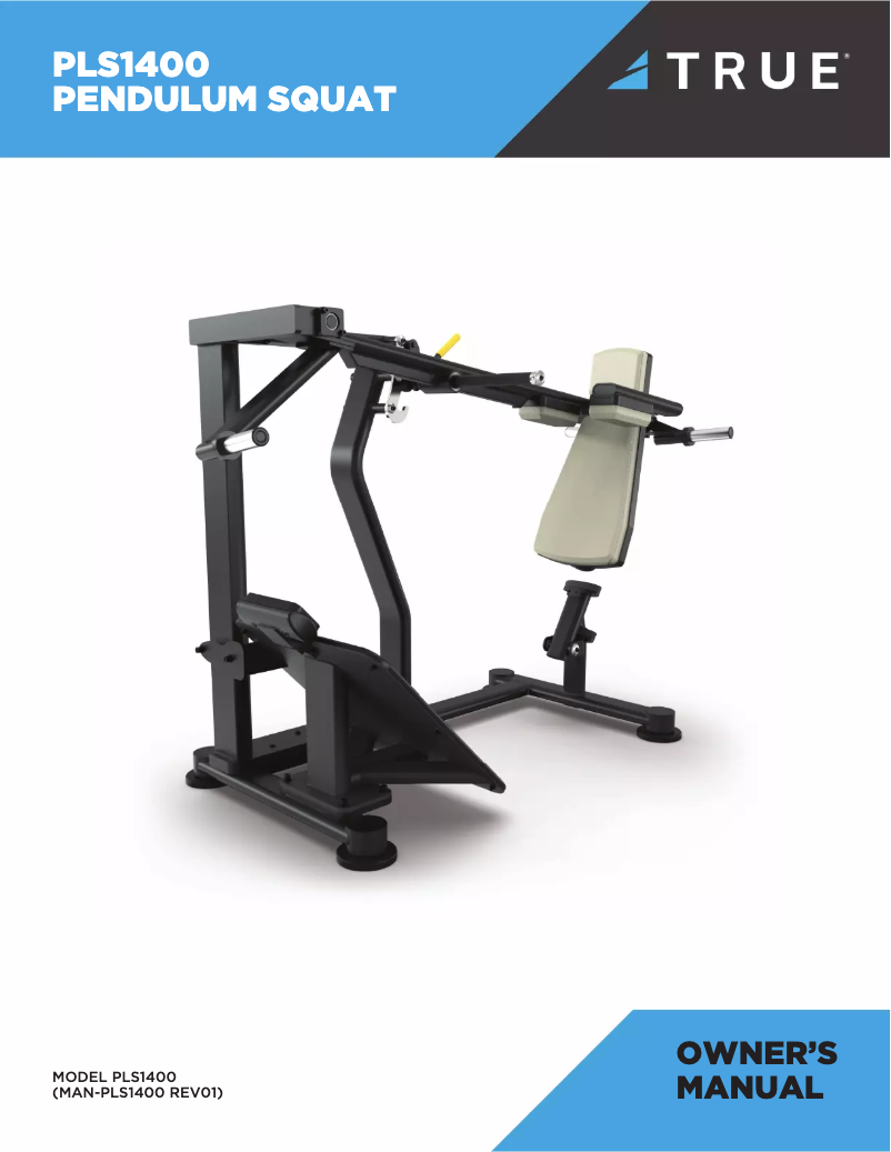 Page 1 de la notice Manuel utilisateur True PLS1400