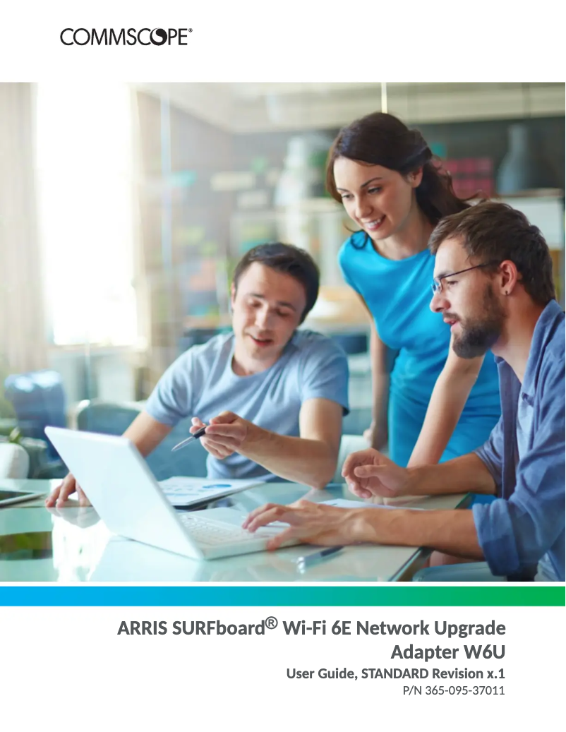 Page 1 de la notice Manuel utilisateur Arris SURFboard W6U