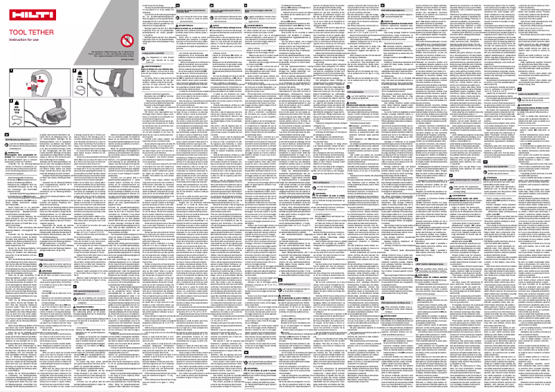 Page n°1 - Manuel utilisateur Hilti 25lbs