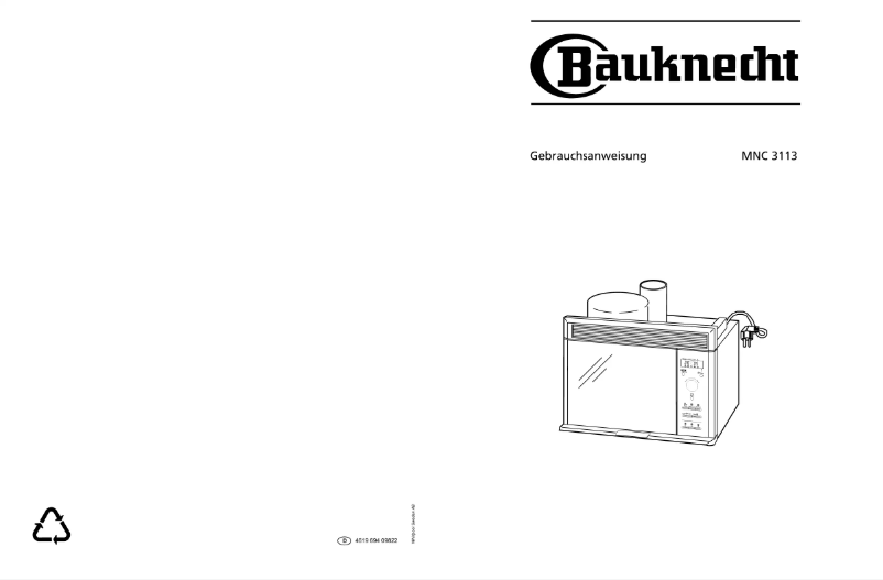 Imagen de la primera página del manual del dispositivo MNC 3113