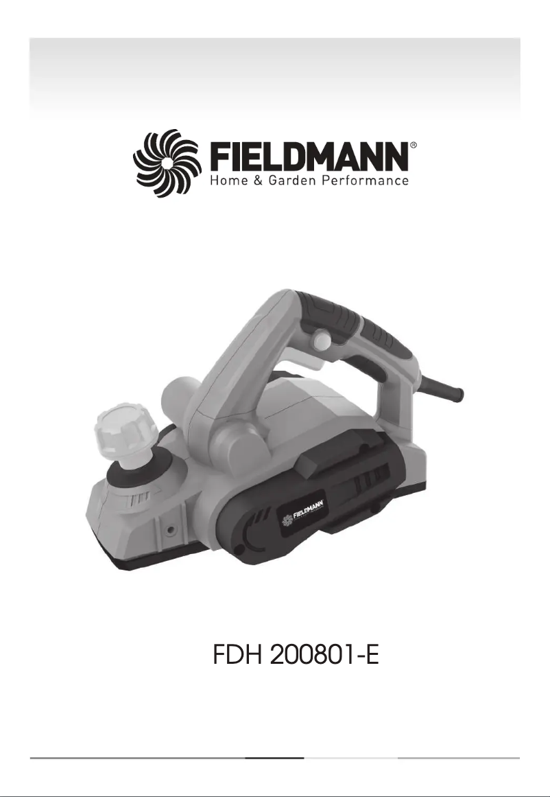 Page 1 de la notice Manuel utilisateur Fieldmann FDH 200801-E