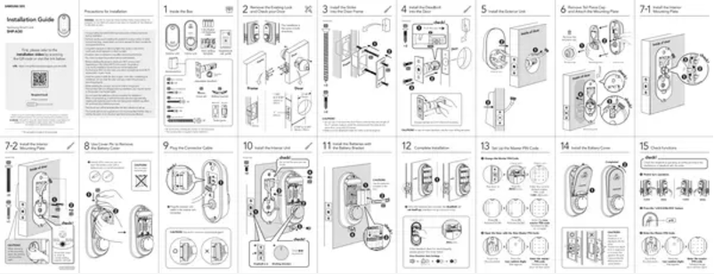 Image de la première page du manuel de l'appareil SHP-A30