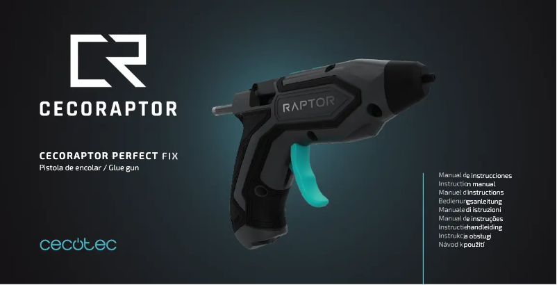 Página 1 del manual Manual de usuario Cecotec CecoRaptor