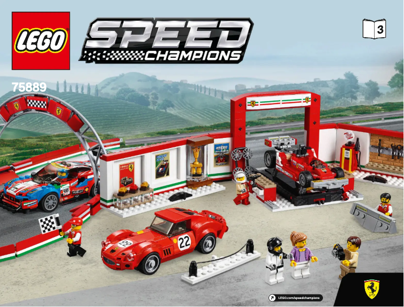 Page 1 de la notice Manuel utilisateur Lego Speed Champions 75889