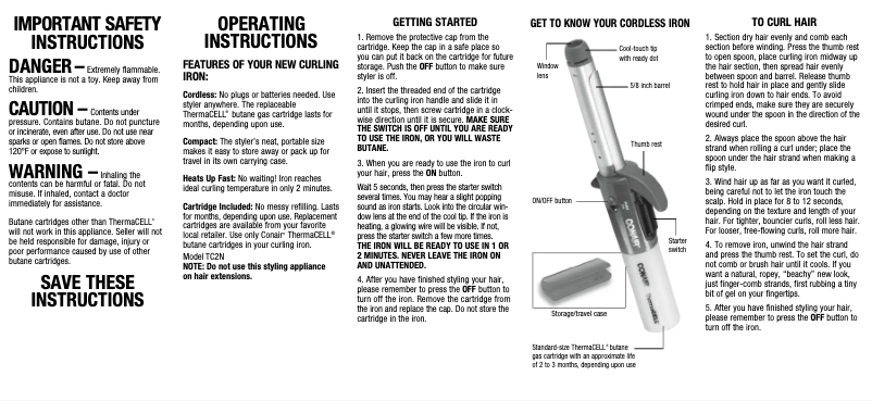 Image de la première page du manuel de l'appareil MiniPRO TC605N