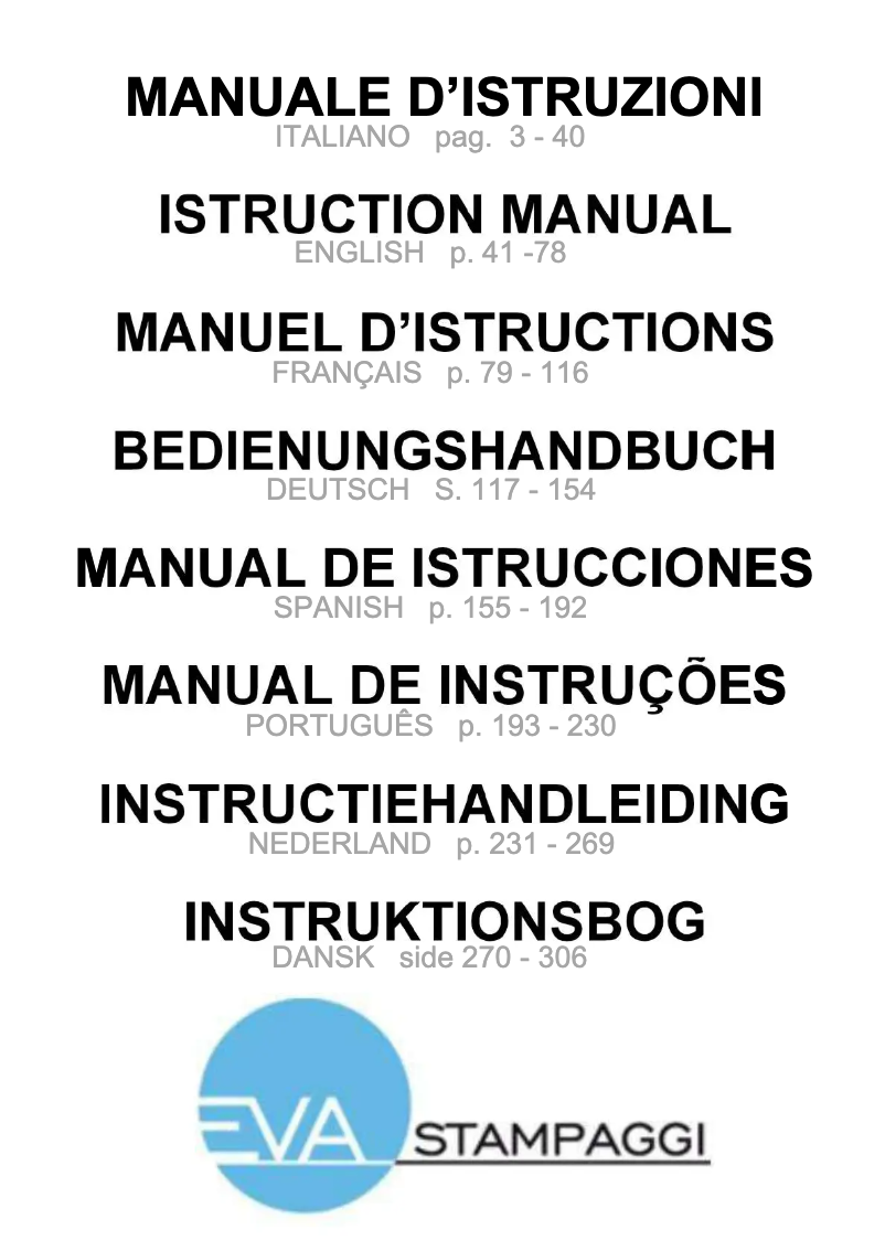 Page 1 de la notice Manuel utilisateur Blaze Nina