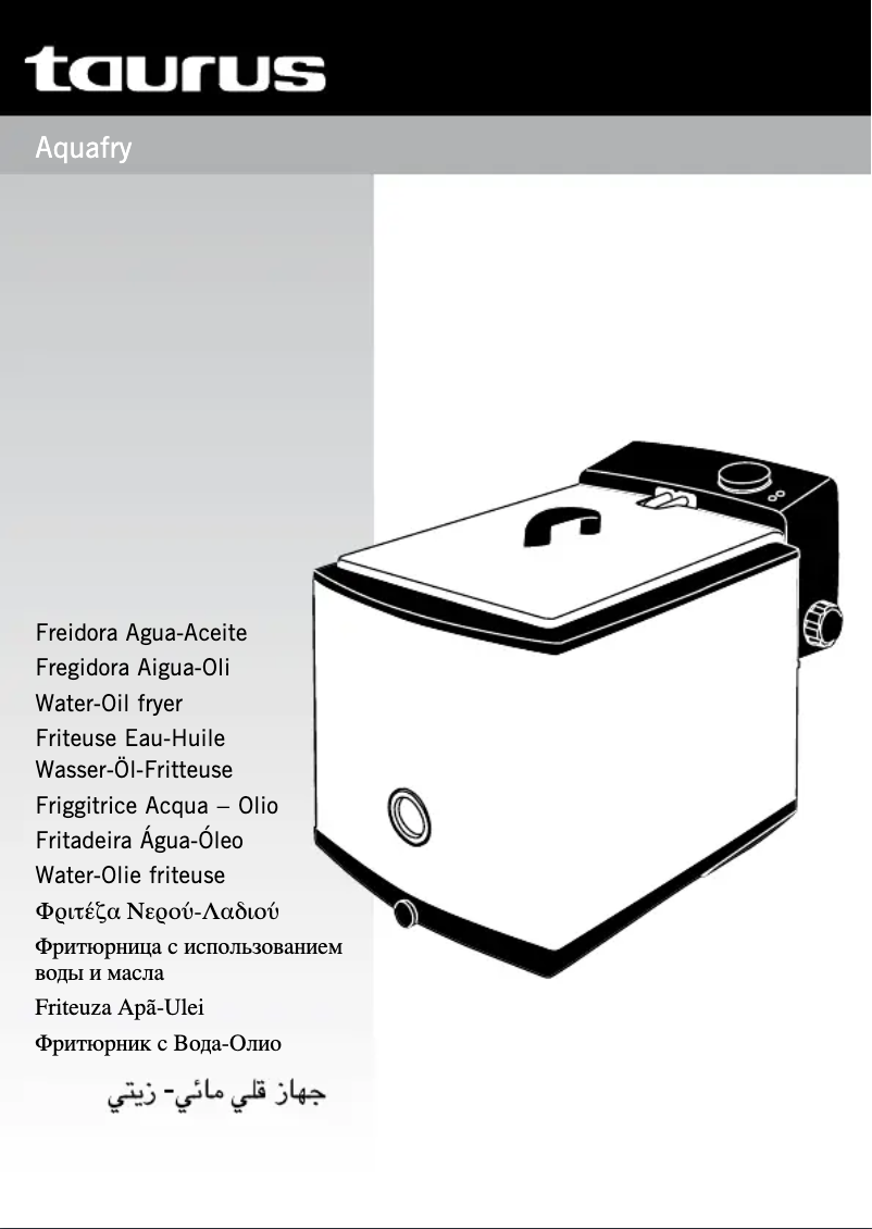 Page n°1 - Manuel utilisateur Taurus Aquafry
